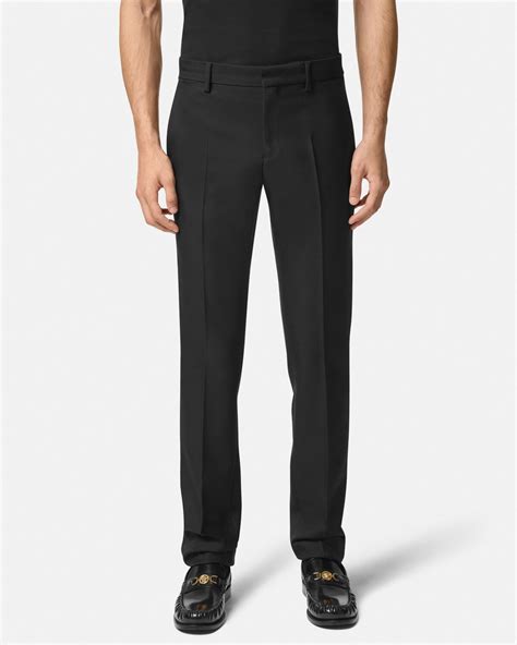 Wool Formal Pants Black 